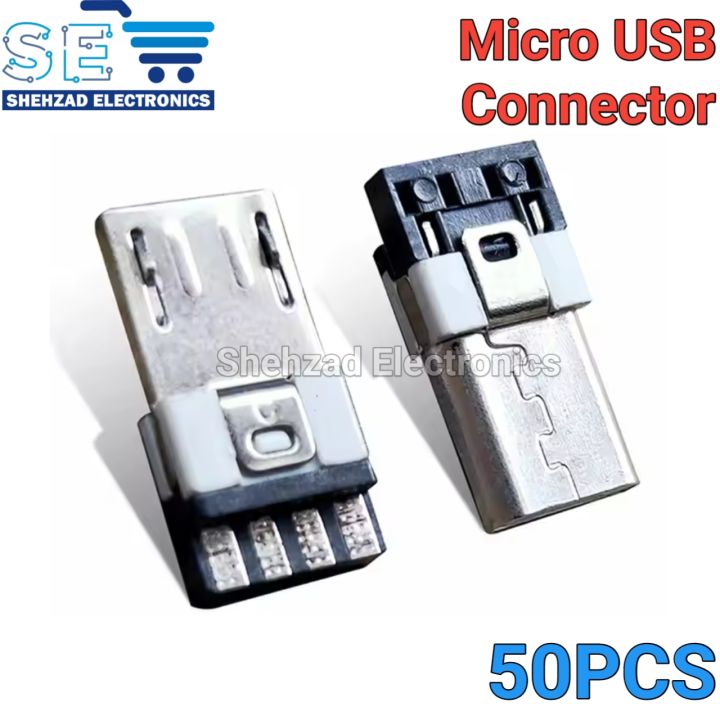 10/50%20PCS%204%20Pin%20Micro/Type-C%20USB%20Connector%20Tail%20USB%20Plug%20Socket%20Terminals%20Mobile%20Data%20Cable%20Male%20Connector%20-%20Image%202