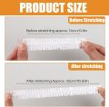 Food Storage Bags, Pack of 12 Cling Film, Reusable, Elastic Plastic Food Storage Bags, Sealing Bags, Food Cover for Storage of Food. 