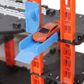 Parking Lot Racing Tracks, 2 Floors Parking Space City Parking Lots Toys With Mini Car, Adjustable Up & Down, Multi-Layer Track Rapid Slide, Accelerated Rotary Ramp Trucks Car Drifts, Early Learning Educational Development Game DIY Toy For Girl Boys & Kid. 