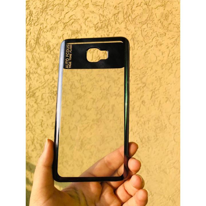 Infinix Note 4 Pro X571 Clear Back Cover With Shine Borders