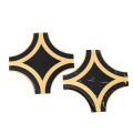 5M Black Gold Self Adhesive Tile Sticker Waterproof Wall Gap Sealing Tape Strip Floor Tile Beauty Seam Sticker Home Decoration. 