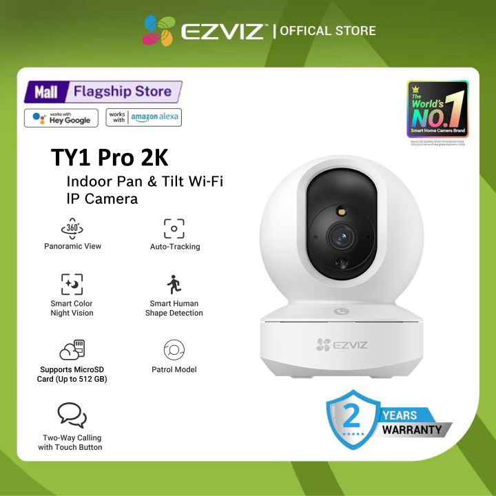 Ezviz%20by%20Hikvision%20TY1%20Pro%203MP%202K%20Wireless%20WI-Fi%20IP%20Camera%20Indoor%20Pan/Tilt%20Security%20CCTV%20Camera%20%20Human%20Shape%20Detection%20%20Loud%20Noise%20Detection%20%20Color%20Night%20VisionTwo-Way%20Calling%20with%20Touch%20Button%20Auto-Tracking%20Patrol%20Mode%20Supports%20Up%20to%20512GB%20Storage%20-%20Image%202