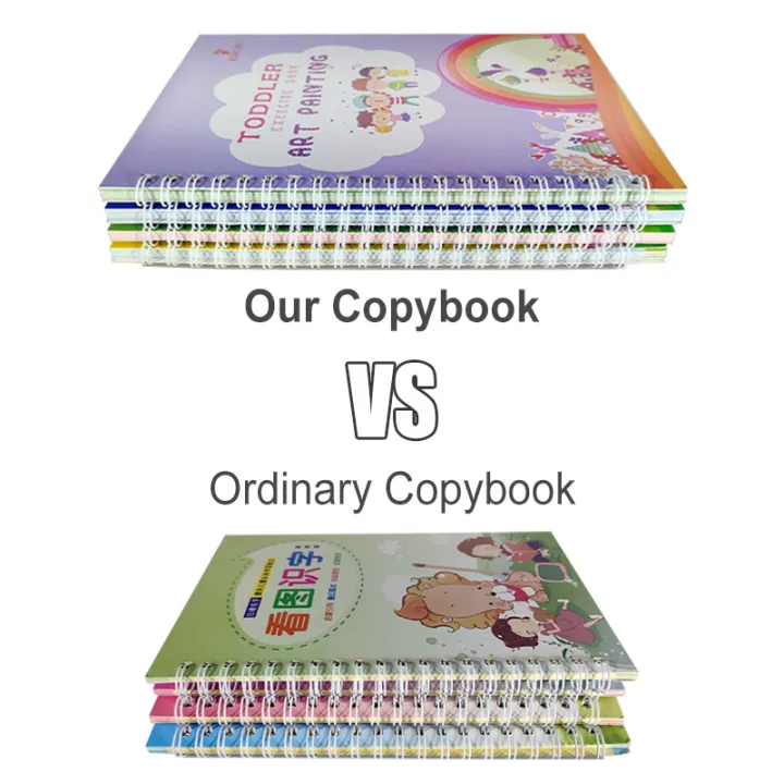 Sank%20Montessori%20Reusable%20Magic%20Book%20Children%20Handwriting%20Practice%20Book%204Magic%20Books%20+%201Magic%20Pen%20+%2010Refills%20+%201Grip%20Children's%20Calligraphy%20Copybook%20Magic%20Writing%20Calligraphy%20Handwriting%20Copybook%20Set%20With%201%20Magic%20Pen%20-%20Image%204