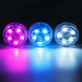 Car Mini LED Manual Hand Press Light Car Wireless Ambient Light Portable Night Reading Light. 