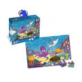 48 Pcs Jumbo Jigsaw Puzzles For Kids Under Water World Floor Puzzle For Teenagers Fun and Challenging Family Game (Under Water World, Sea Animal). 