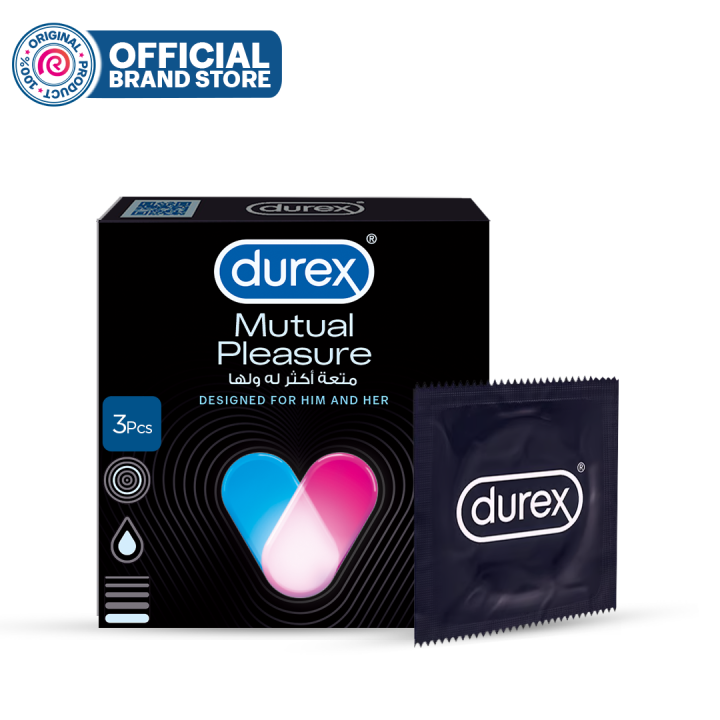 Durex Condoms Mutual Pleasure 3 Pieces