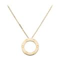 Titanium Steel Screw Love Necklace For Women Girls Slide Pendant Neckalce Collars Femme Jewely. 
