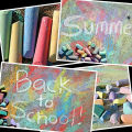 （New）6pc/et Colorful Water-oluble Dutle Chalk Eraable olid Chalk. 