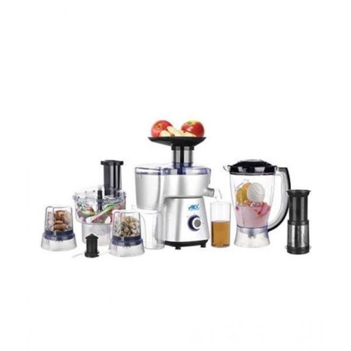 Anex AG 2150 EX Deluxe Kitchen Robot Unbreakable Jug & Cups 450 watts