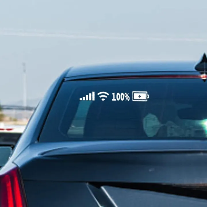 Waterproof%20WiFi%20Battery%20Level%20Car%20Stickers%20%7C%20Vinyl%20Bumper%20Car%20Decals%20%7C%20Back%20Windshield%20Auto%20Sticker%20for%20Windows%20Laptop%20Decoration%20(0.9"%20X%207.8")%20INCH%20-%20Image%203