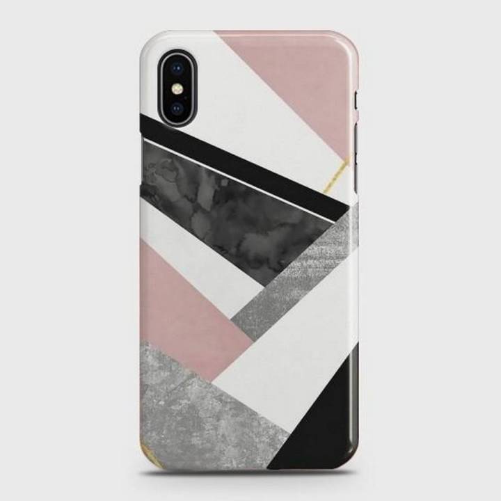 FMPCUON Cover per iPhone X/XS, Premium Pelle PU Portafoglio Flip fondina in pelle Custodia [Chiusura Magnetica] [Slot per Scheda] [Supporto Stand] per iPhone X/XS - Rosa