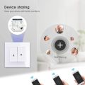 WiFi Shutter Switch Control Module for Electric Shutters Voice Control with Alexa and Google Home Smart Life App Control Timer Switch for Blinds and Blinds 300W. 