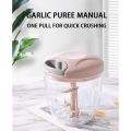 Manual Speedy chopper Grinders Multifunctional Hand-pulled Crusher 5 Blades 900ML  Manual chopper Machine Vegetable Grinder Onion Chili Cutter Masher Food Processors Meat Mincer Kitchen Tools Multicolors.. 