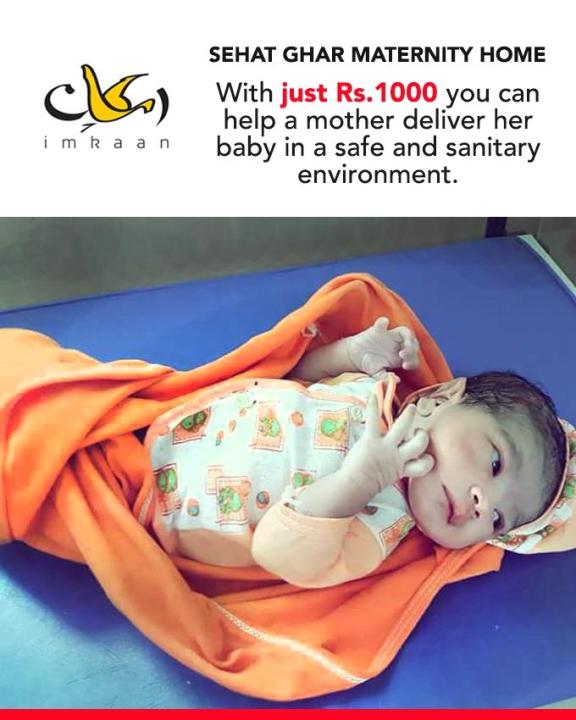 Sponsor a Women for Sehat Ghar Maternity Home Service
