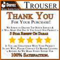 Polyester Trousers Men Pants Most Satisfying, relaxed, for Working With Side Strips and Pockets. 