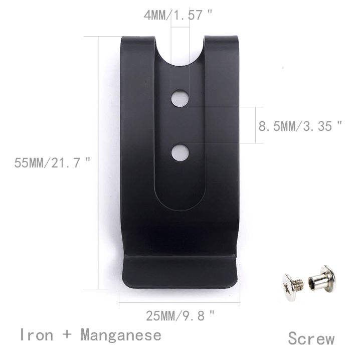 Money Clip Outdoor Knife Clip Waist Clip Cover Knife Back Kydex Holster Scabbard Clips Waist Clip Knife Sheath