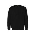 Sharrys Mens Sweatshirt Basic Plain Pullover Fleece Sweatshirt For BoysnNew arrivals Casual Winter Wear ( Black  ). 