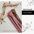 Modern Modest - Chiffon Georgette Hijab Bundle for Girls/Women. 