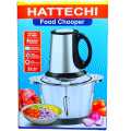 Electric/Manual Chopper 6 Blades Stainless Steel 3 Speeds 5 Liters Big Capacity Electric Meat Grinder Food Processor Chopper Mincer Compact Body Design Beautiful Durable. 