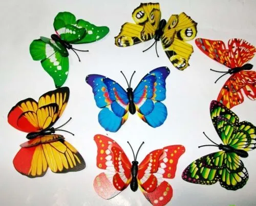 %5B12%20Pcs%20%5D%20Butterfly%20Magnet%20For%20Refrigerator%20Magnet%20Suitable%20For%20Kitchen%20Kids%20Toys%20Student%20Locker%20Office%20Menu%20Message%20Board%20Fridge%20Magnet%20-%20Image%204
