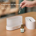 Flame Humidifier Fire Diffuser, Portable Noiseless Mist Air Aromatherapy Diffuser for Essential Oils for Home Office Bedroom with Night Light and No-Water Auto-Off Protection. 