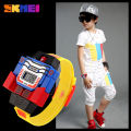 Transformation boy watch io robot RelogSKMEI fashion digital children's watch date cartoon children's sports watch 1095. 