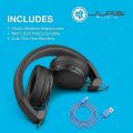 JLab Play Gaming Wireless Headset | 22+ Hour Bluetooth 5 Playtime 60ms Sup er-Low Latency for Mobile Gameplay | Retractable Boom Mic | AUX Gaming Cord Compatible with Gaming Consoles. 