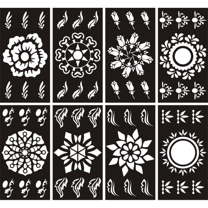 Pack%20Of%208%20Mehndi%20Design%20Stickers%20New%20Tiki%20Design%20H%20-%20Image%202