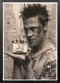 Fight Club Poster Fight Club Brad Pitt Movie Poster Home Furnishing Decoration Kraft Poster/room Wall Stickers. 