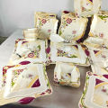 GLOSSY Dinner Set 72 Service Dinner Set 8/8 persons serving Strong quality with good Looking Best Quality. 