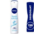 NIVEA Fresh Natural, Deodorant for Women, Ocean Extracts, Spray 150ml. 