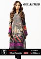 BJ Lawn Embroidery Shirt With Chiffon Dupatta & Dyed Trouser. 
