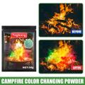 【ZOSR】Magical Flames Mystical Fire Flame Color Color Fire Camping Accessories For Campfire Bonfire Outdoor Fireplace 50g wonderful. 
