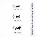 Horse Riding Car Sticker, car Stickers for Car Exterior, Glass, Wall, Window | Design-Horse Riding Car Sticker , Elegant Decor. 