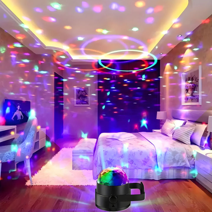 LT-910 Mini LED Projector With Speaker & RGB Disco Light | Daraz.pk