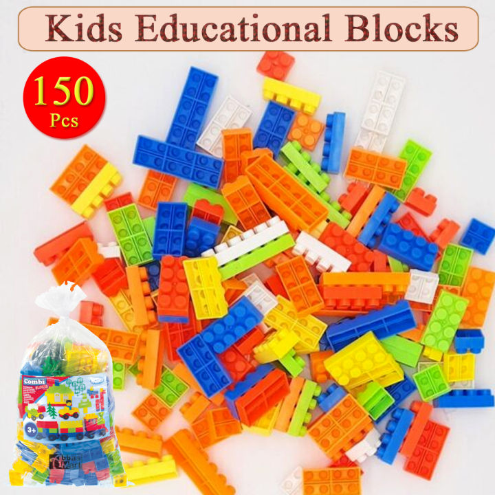 150 Pcs Educational Building Blocks Toy Set For Kids Boys and