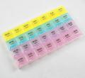 7 Days/ Week Transparent Lid Tablet Pill Box Holder/ Medicine Storage Organizer. 
