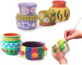 Pottery Wheel Pottery Studio Kit Educational Toy DIY Toy with Clay for Kids Air Dry Sculpting Clay and Craft Paint kit for Kids Educational Toy for Kids. 