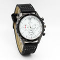 Foreign trade fashion simple men's watches, belt men's watches, casual business sports men's watches, student watches one piece dropshipping. 