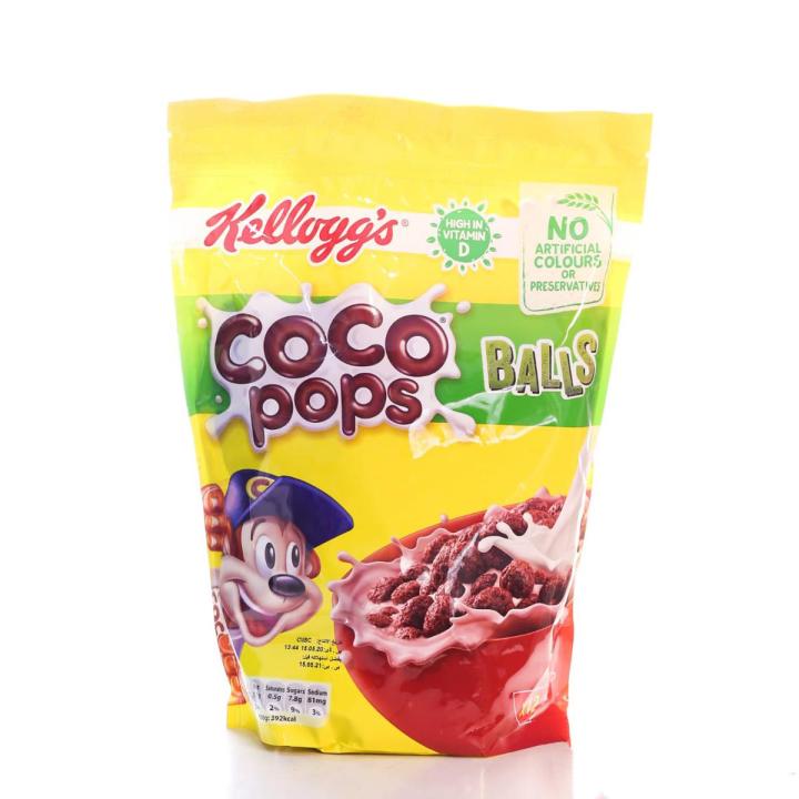Kellogg's COCO POPS BALLS Breakfast CEREAL – 360GM (𝐢𝐦𝐩𝐨𝐫𝐭𝐞𝐝 & 𝐨𝐫𝐢𝐠𝐧𝐚𝐥)