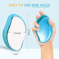Crystal Hair Remover, Painless Physical Manual Epilator Crystal Hair Eraser Nano Glass Hair Removal Tool, Washable Portable for Man and Women Arms Legs Back. 