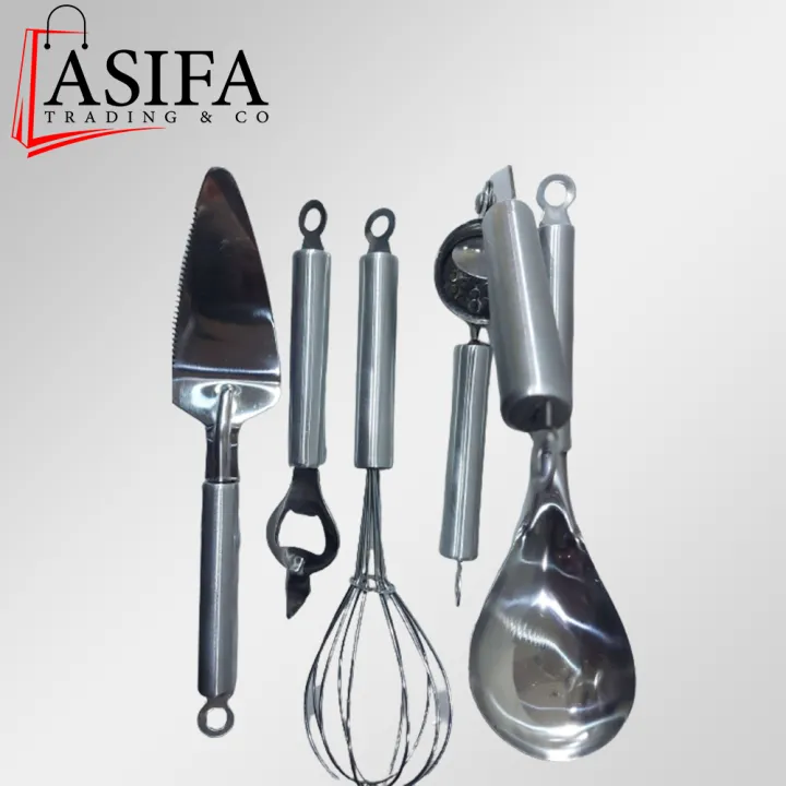 13%20Piece%20Kitchen%20Utensil%20Set%20Gift%20Pack%20Premium%20Quality%20%20Cooking%20Tools%20Stainless%20Steel%20Cutlery%20Set%20Include%20Stand%20/%20Strainer%20/%20Pizza%20slicer%20/%20Bottle%20Opener%20/%20Knife%20Sharper%20/%20Potato%20Peeler%20/%20Pizza%20Server%20/%20Lemon%20Squeezer%20(Asifa%20Trading%20&%20CO)%20-%20Image%205