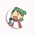 Yotsub Koiwai Summer Anime Button Pin Yotsuba With The Headset Kawaii Brooch Badge Bag Accessories Fans Collect Friends Gift. 