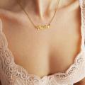 Name Necklace Personalized 18K Gold Plated Custom Made Design Customized Pendant For Her/Him, Gift for Both, New Arrival & Trending Occasion Surprise. 