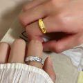Engagement Ring Electroplating Creative Moon Stars Promise Ring. 