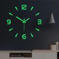 New Acrylic light, Night Clock/ DIY 3D Clocks Night Luminous Large Wall Clock | Glow at Dark Living Room Antique Style Creative Wall Clocks - Glow in the Night Wooden Wall Clock by alhafizwalls. 