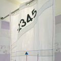 Relaxsit Shower Curtains – Waterproof Bathroom Curtains  shawer curtain with Stylish Designs  180 x 180cm or 6'x 6'. 