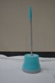 Toilet Brush with Caddy - Toilet Brush and Holder [Designer Edition] [Turquoise]. 
