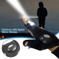 LED Flashlight Mechanic Gloves - Flexible LED Gloves for Working in Darkness & Night Reading & Repairing -Hands Free Flashlight. 