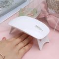 🌸 SUN Mini DC Power 6 W UV/LED Foldable Nail Art Light with USB Cable Professional USB Mini Gel Nail Lamp for Fast, Safe & Easy Nail Art. 
